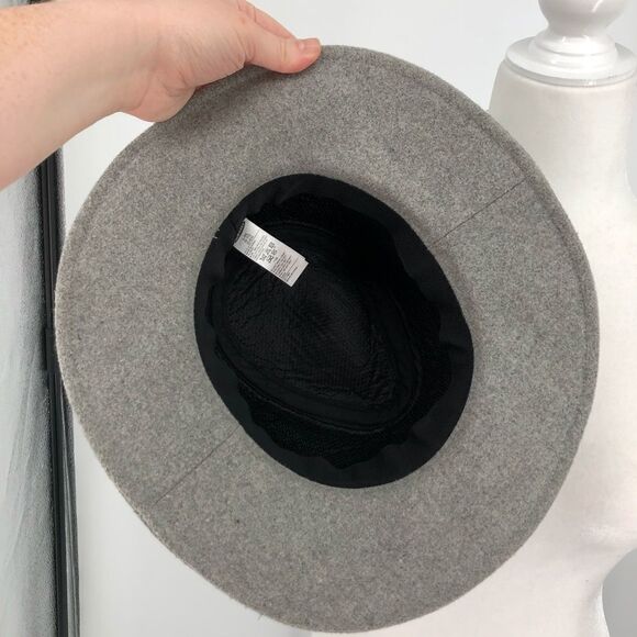 Faux Wool Wide Brimmed Hat - Picture 2 of 5